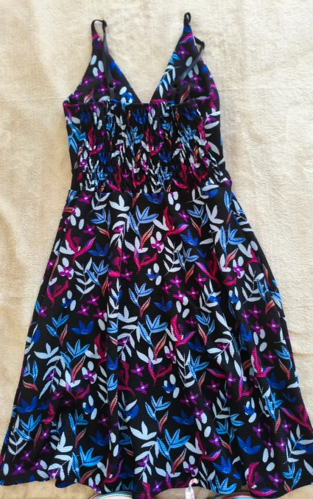 Vestido estampado floral Inside