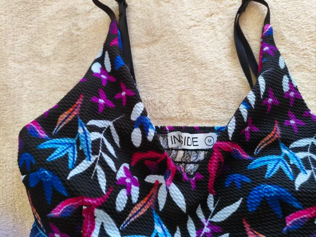 Vestido estampado floral Inside