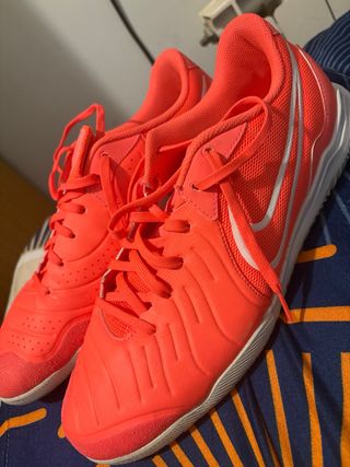 Zapatillas Futbol Sala Nike Tiempo Naranja