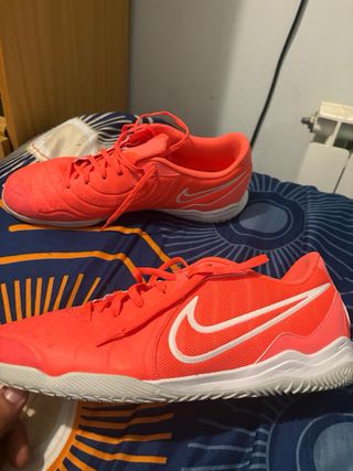 Zapatillas Futbol Sala Nike Tiempo Naranja