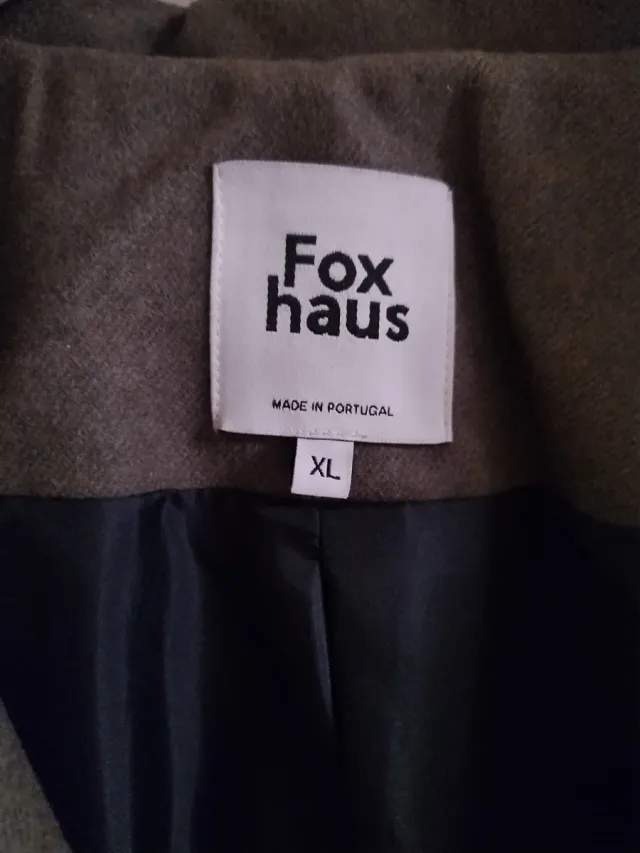 Abrigo Fox Haus Unisex Marrón XL