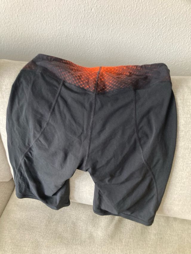 Bañador Speedo Negro y Naranja Talla M