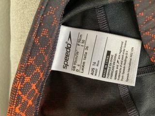 Bañador Speedo Negro y Naranja Talla M