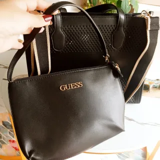 Ocasión! Estiloso bolso tote negro a estrenar