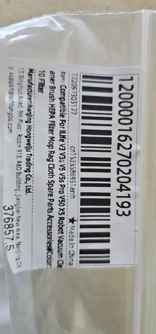 Filtros y cepillos para robot aspirador ILIFE