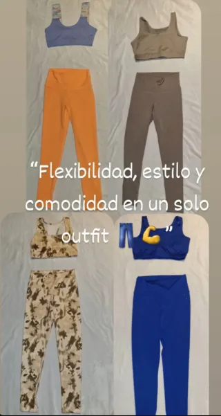 Conjuntos deportivos falda y top