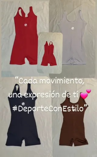 Conjuntos deportivos falda y top