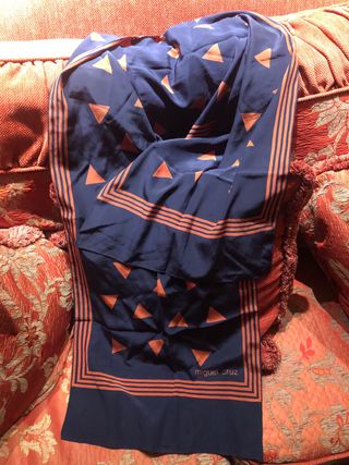 Stola in Seta Miquel Cruz Anni '80