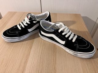 Vans Sk8 Low Sneakers Nero Bianco