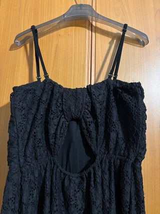 Mini Abito In Pizzo Nero Marca”URBAN CLASSICS”tgXL