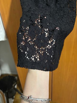 Mini Abito In Pizzo Nero Marca”URBAN CLASSICS”tgXL