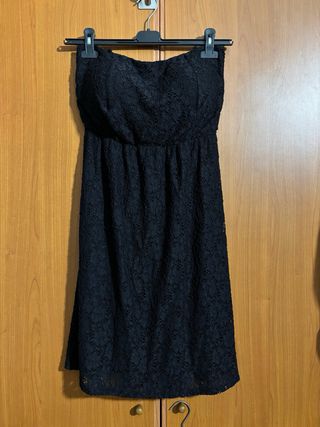 Mini Abito In Pizzo Nero Marca”URBAN CLASSICS”tgXL