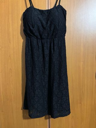 Mini Abito In Pizzo Nero Marca”URBAN CLASSICS”tgXL