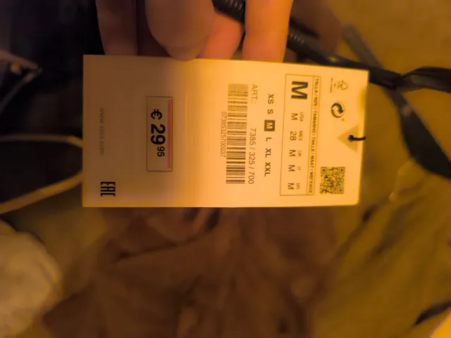 Vestido Zara Asimétrico Marrón Talla Única