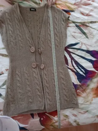 Chaleco largo. Talla XL