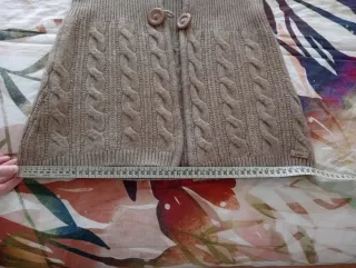 Chaleco largo. Talla XL