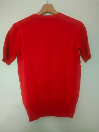 Maglia Zara rossa manica corta