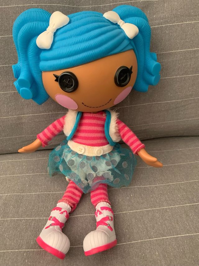 Muñeca Lalaloopsy azul con vestido