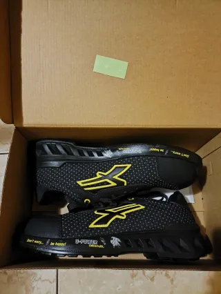 Scarpe antinfortunistiche U-Power nere/gialle tagl