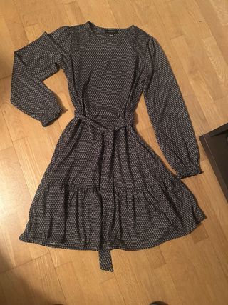 Vestido Cortefiel estampado Talla S-M
