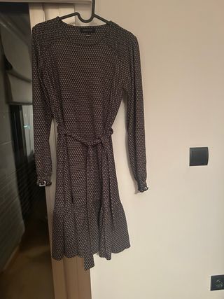 Vestido Cortefiel estampado Talla S-M