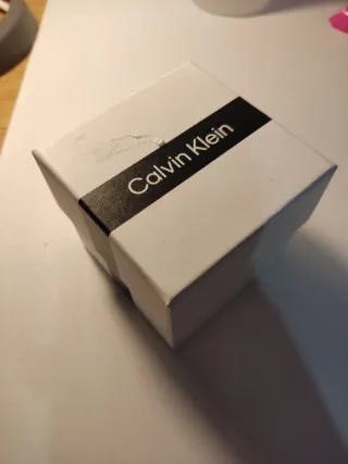 Anillo Calvin Klein (CK) Original de Acero