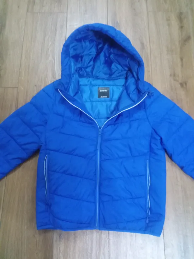 Chaqueta Bershka azul