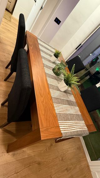 Mesa Comedor Extensible Madera