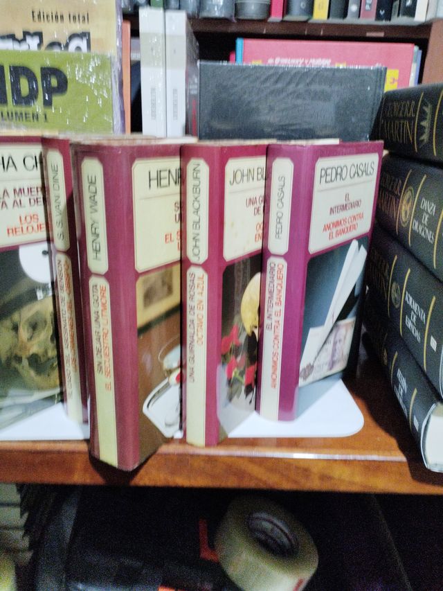 Lote 9 novelas crimen y misterio por 2€