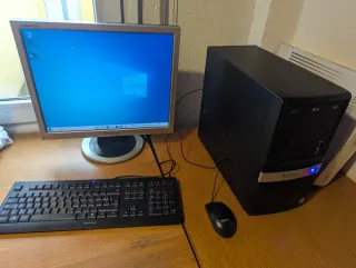 Ordenador PC Windows 10 + Monitor + Teclado +Ratón
