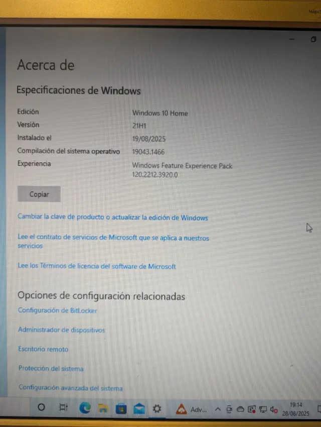 Ordenador PC Windows 10 + Monitor + Teclado +Ratón