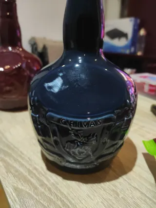 Bottiglia Chivas Vuota in Porcellana