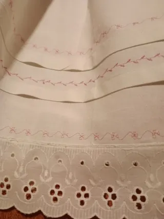 Enagua Baturra Tradicional Blanca