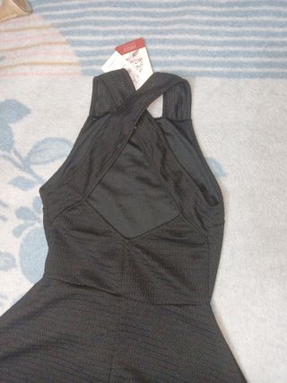Vestido negro corto