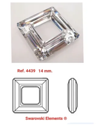 Anillo Miyuki multicolor- Swarovski® Elements.