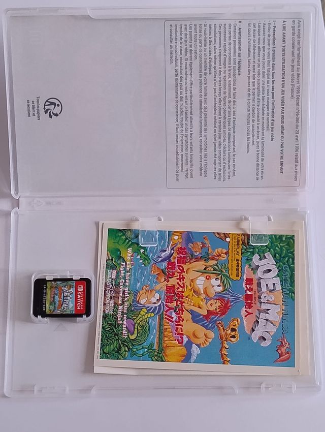 Nintendo Switch New Joe y Mac original en caja