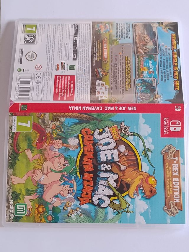 Nintendo Switch New Joe y Mac original en caja