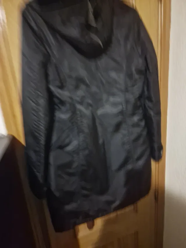 Chaqueta negra calentita