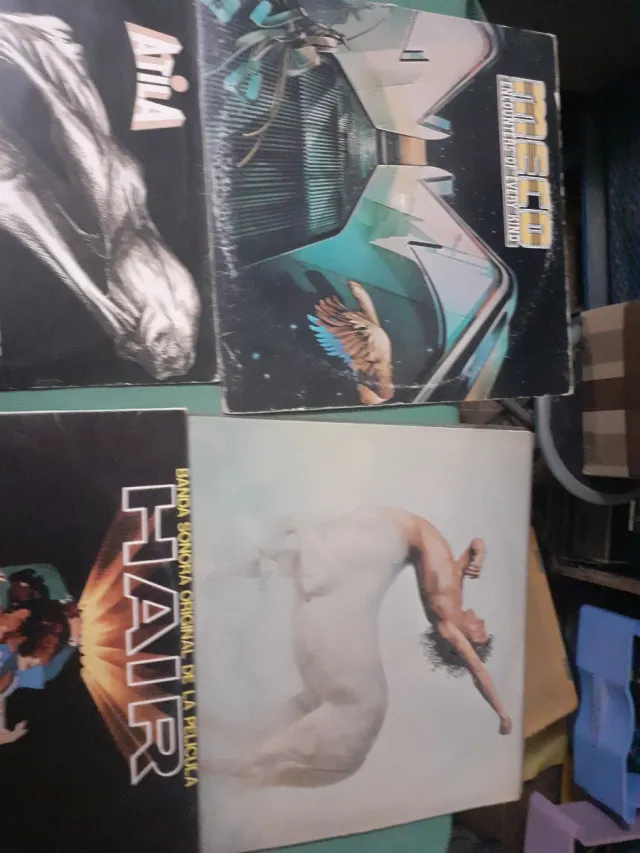 Lote 6 Vinilos Rock Pop Internacional y Soundtrack