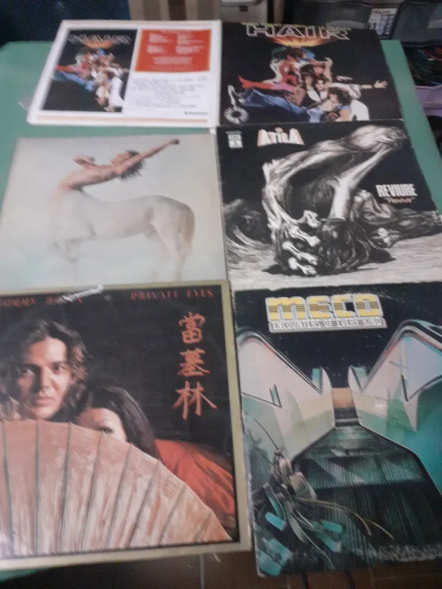 Lote 6 Vinilos Rock Pop Internacional y Soundtrack