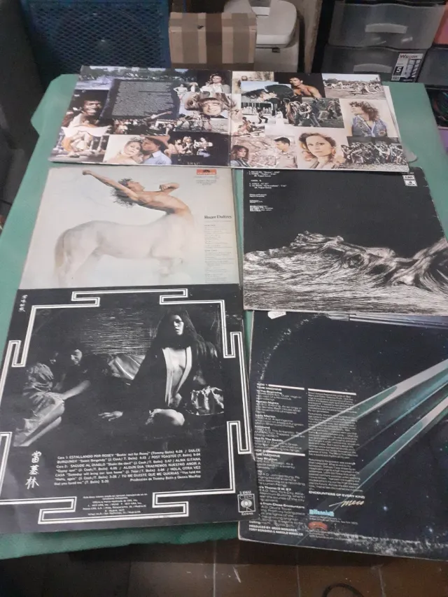 Lote 6 Vinilos Rock Pop Internacional y Soundtrack