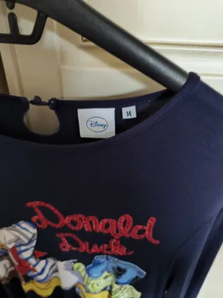 Maglietta Disney Donald Duck Bambina 14 anni