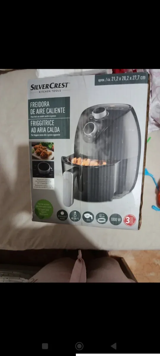 Freidora de aire SilverCrest 1000W