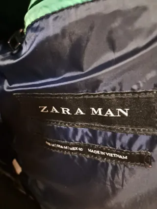 Chaqueta Zara Hombre Roja