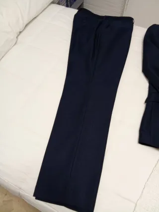 Traje de hombre azul