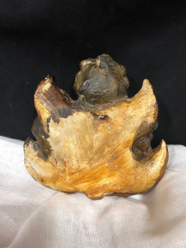 Angelitos para colgar dorados y rosas