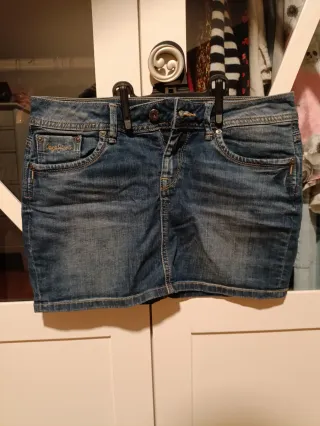 Falda vaquera Pepe Jeans azul