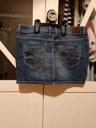 Falda vaquera Pepe Jeans azul
