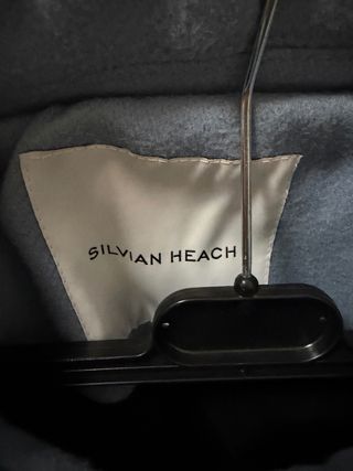 Giacca in panno azzurra