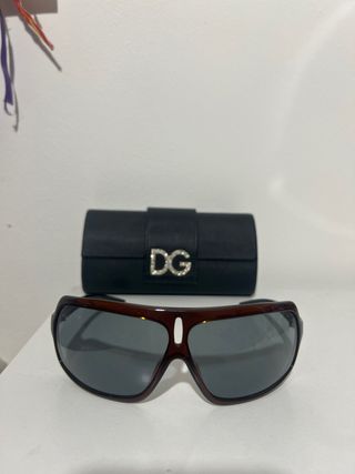 Gafas Vintage Dolce & Gabbana Marrón/Gris